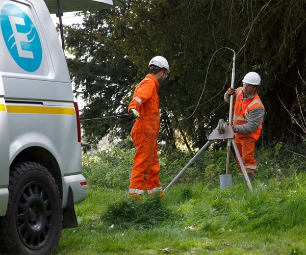 geotechnical workers